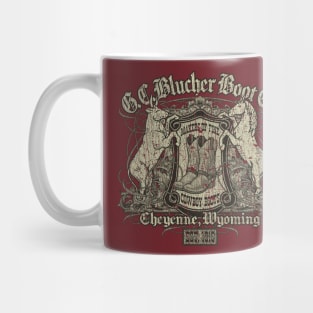 G. C. Blucher Boot Co. 1915 Mug